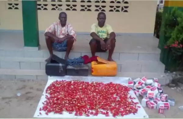 Rivers Police Arrests 82-year-old Man, Another With Large Cache of Bullet (Photo)
